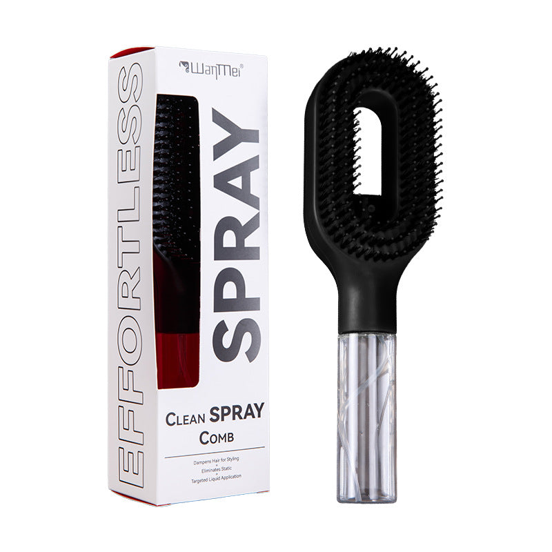 2-in-1 Spray Hair Brush & Scalp Massager