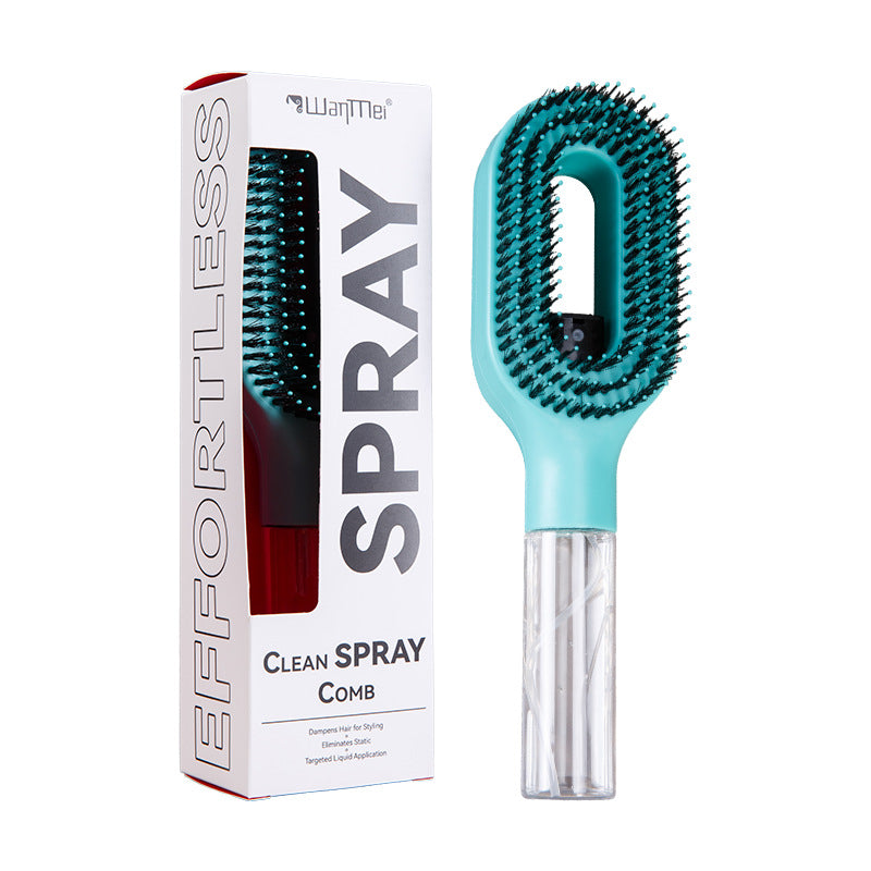 2-in-1 Spray Hair Brush & Scalp Massager